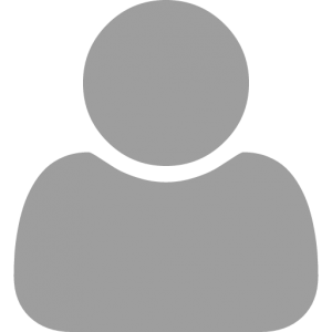 grey flat unisex user icon