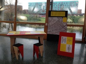 Roman Road Neighbourhood Forum display and stand at Art Pavilion for Traditions exhibition